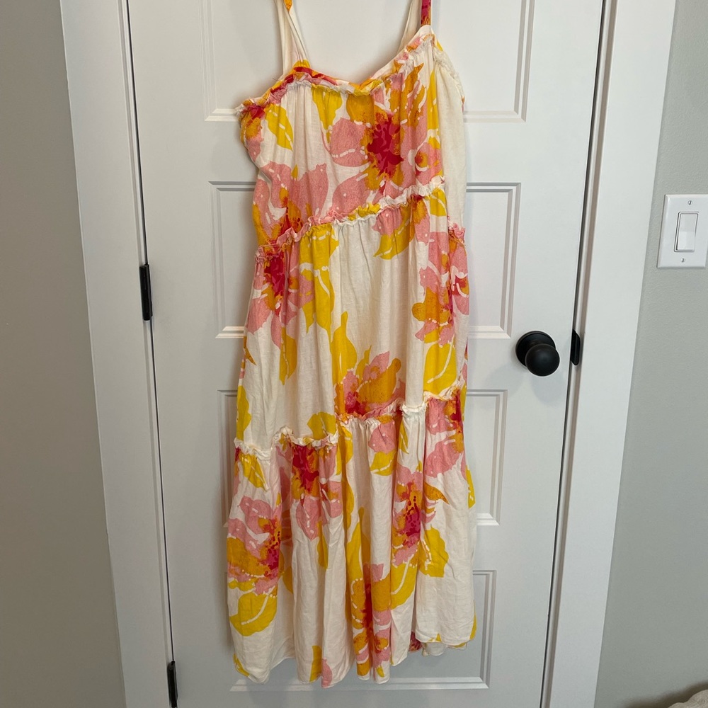 NWT Free People Moonshine Midi Dress - Picture 6 of 9